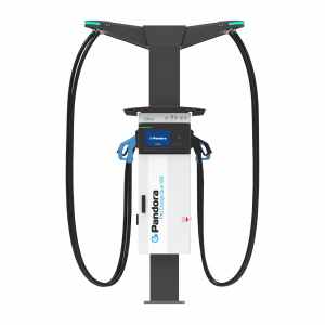 Зарядная станция Pandora Pro Charge DUO (120 кВт, Встроенный кабель GB/T, CHAdeMO, CCS Combo2, TESLA (US))